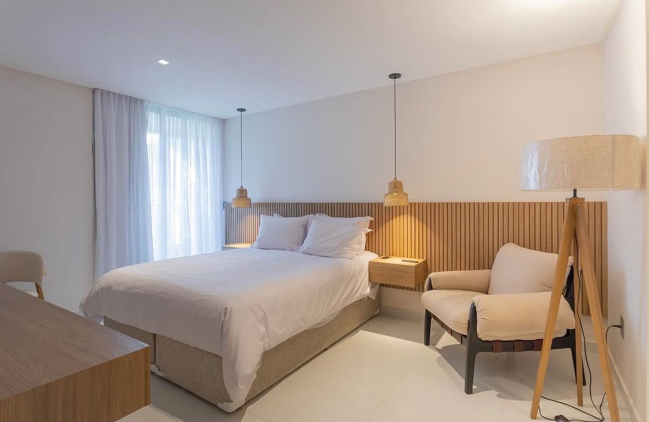 Apartamento Beira-mar com vista definitiva e varanda panorâmica  — Intermares, Cabedelo