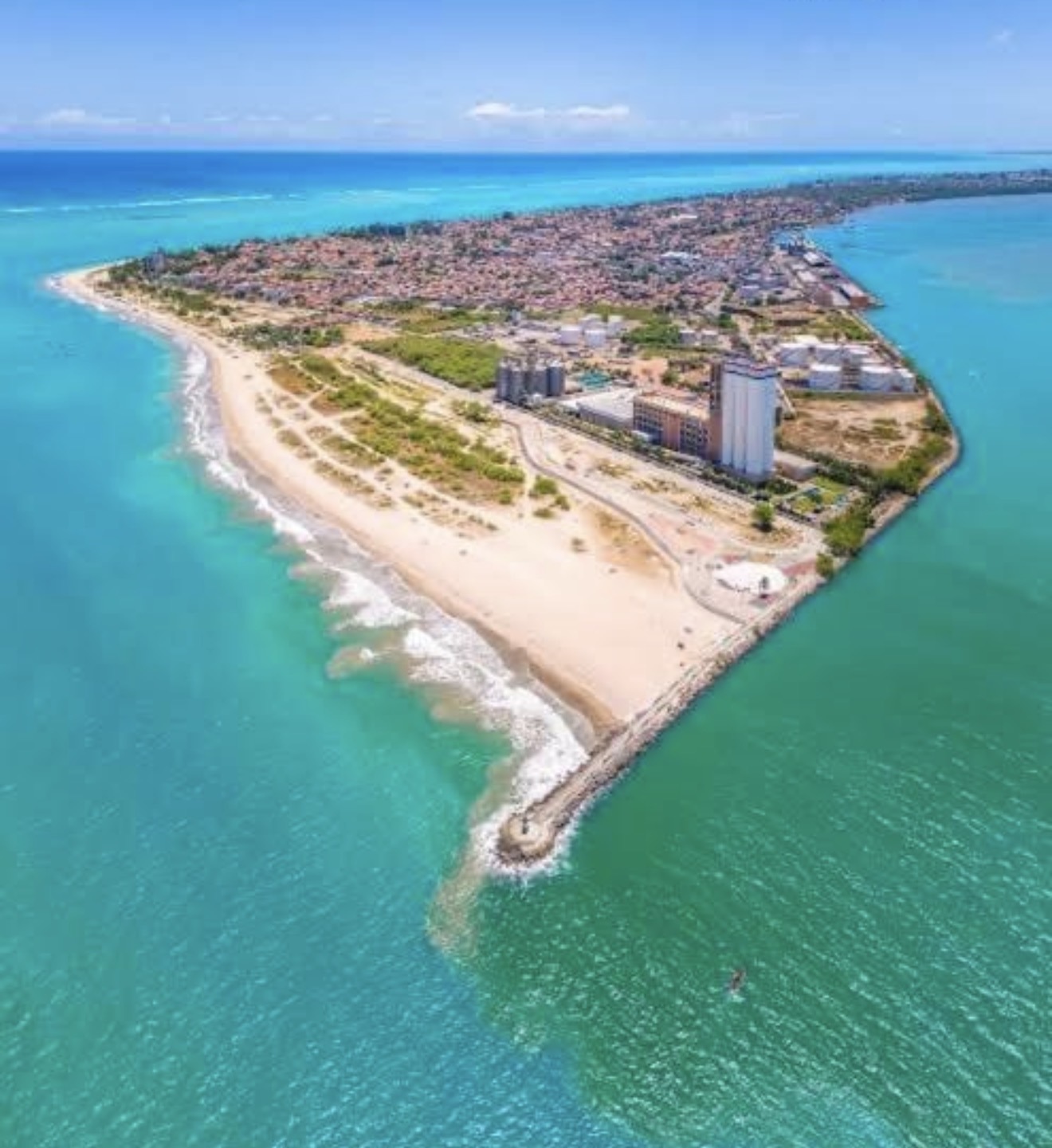 Último Terreno em Ponta de Campina Pé na areia — Ponta de Campina, Cabedelo
