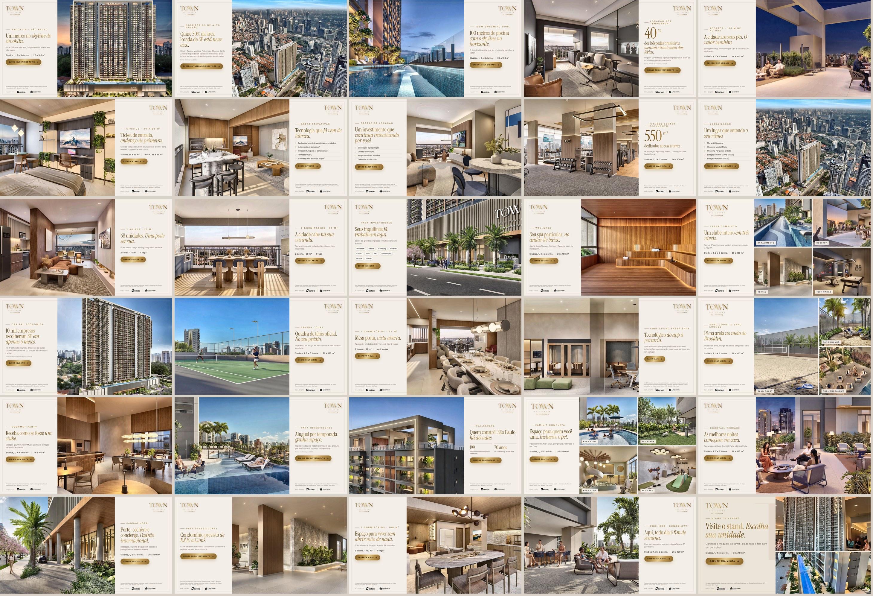 TOWN Residences by Lindenberg | Pré-Lançamento no Brooklin. Investimento Imobiliaria em São Paulo. — São Paulo, São Paulo